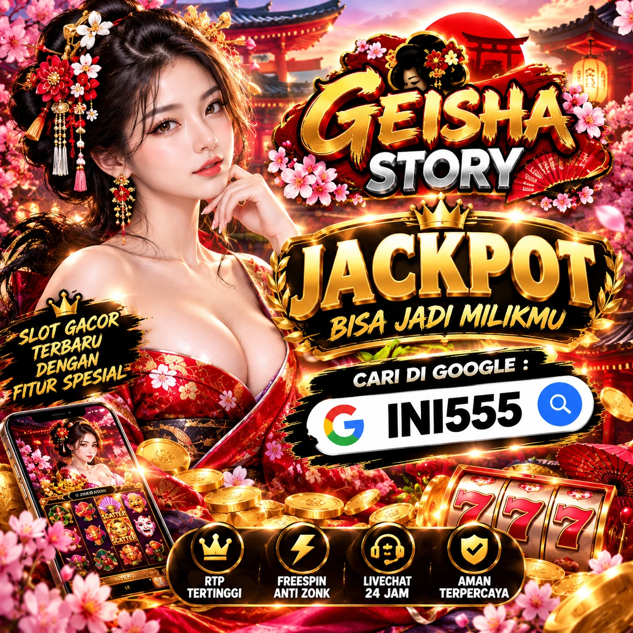 INI555 Sensasi Nikmatnya Geisha Story Play